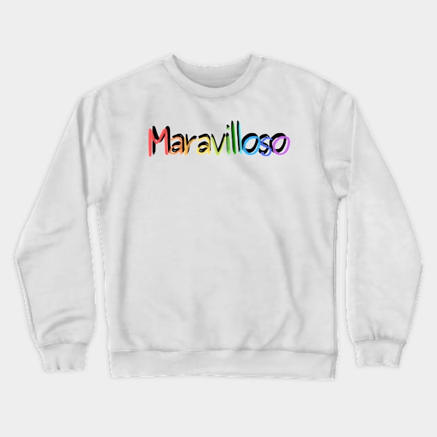 Marvelous (male) Funny Cute Gift Crewneck Sweatshirt by EpsilonEridani